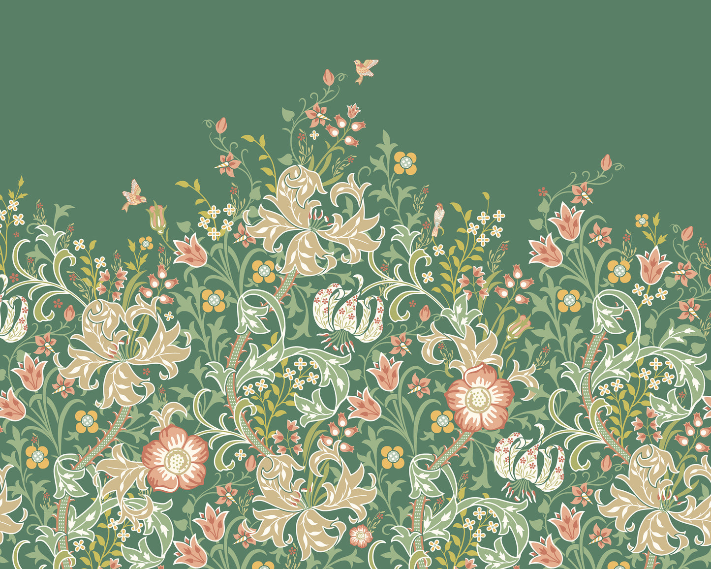 TRAILING LILY - Forest Green