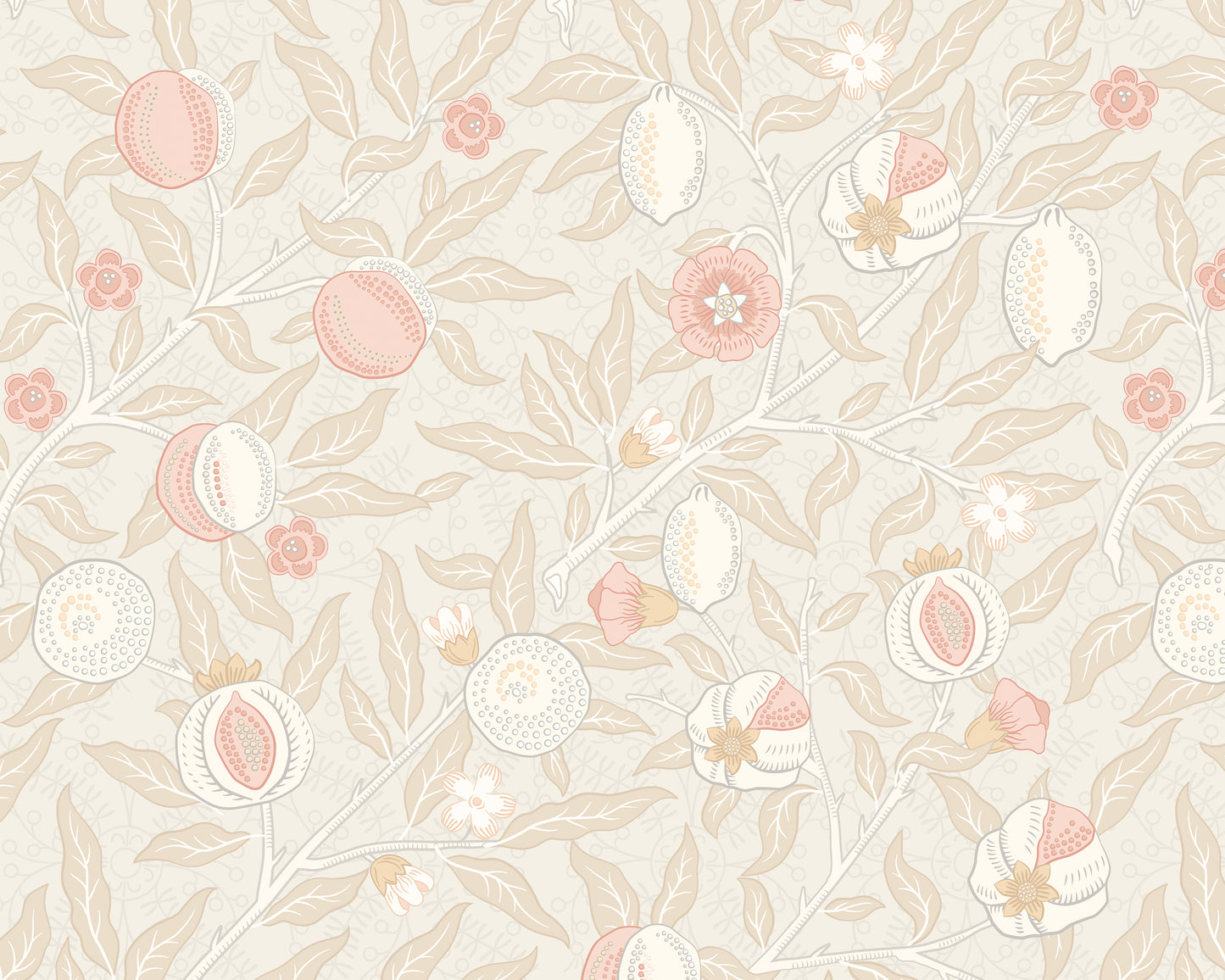 FRUIT AND FOLIAGE - Soft Linen