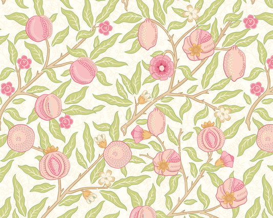 FRUIT AND FOLIAGE - Rose and Apple Green