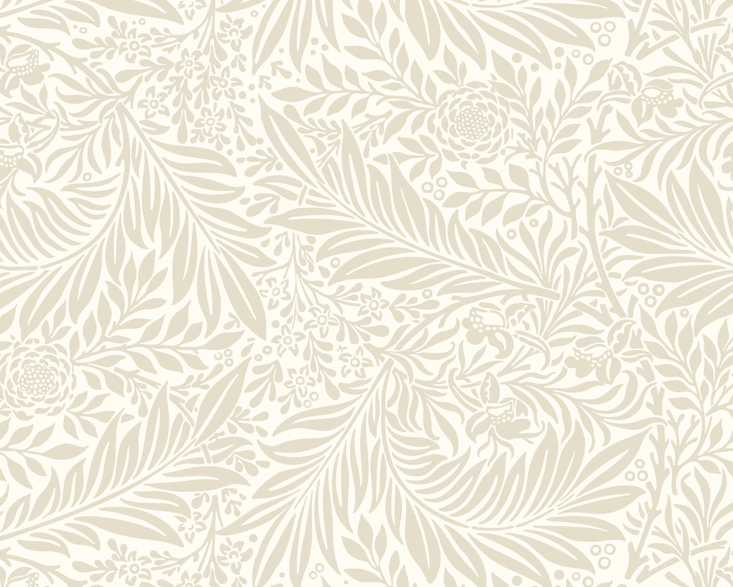 TRAILING FERNS - Stone and Linen