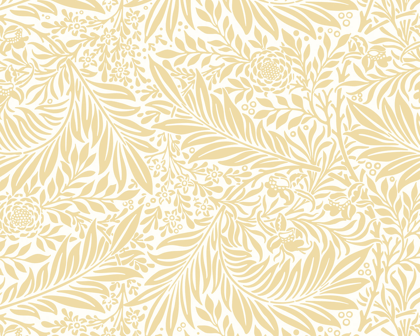 TRAILING FERNS - Soft Gold