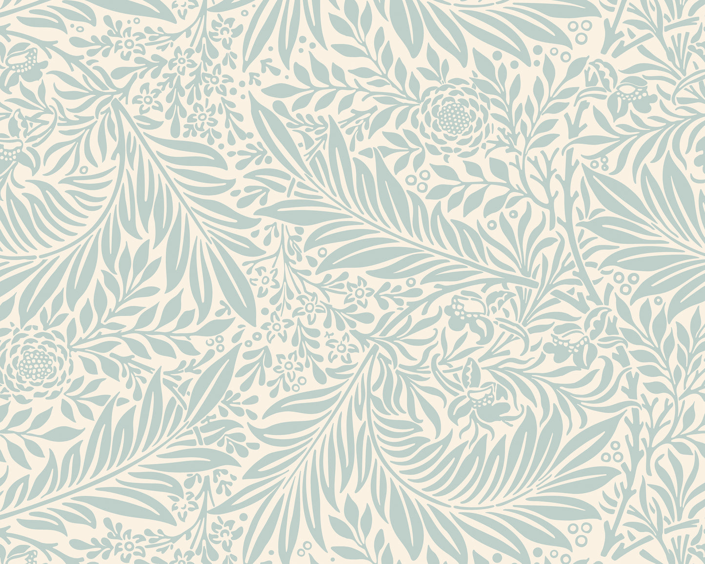 TRAILING FERNS - Duck Egg