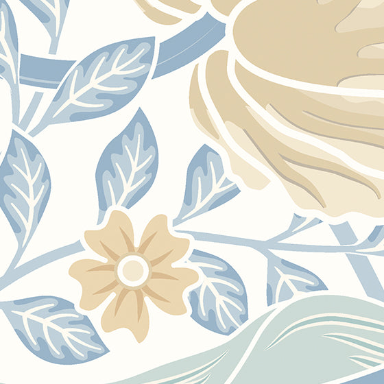 FLOWER CIRCLE - Soft Blue